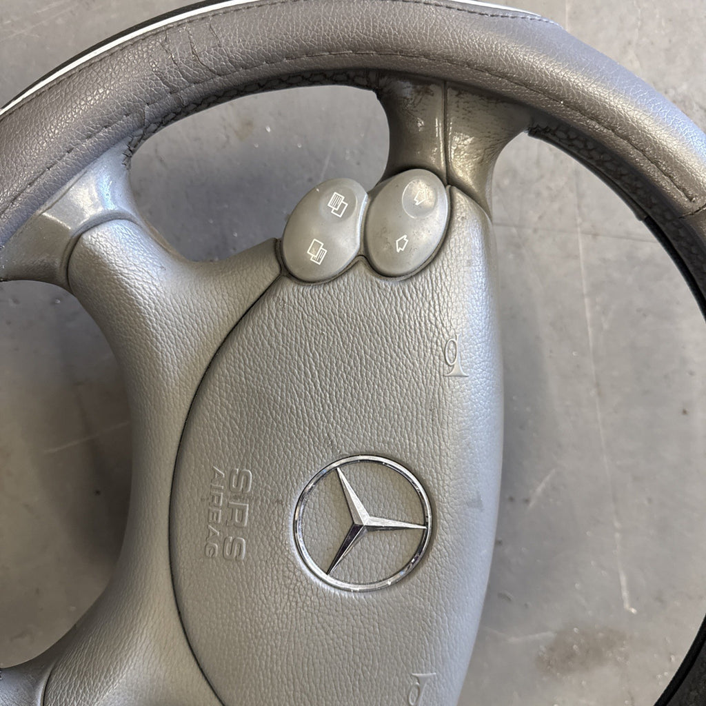2005 MERCEDES C CLASS W203 STEERING WHEEL WITH SRS A2034600903 #2