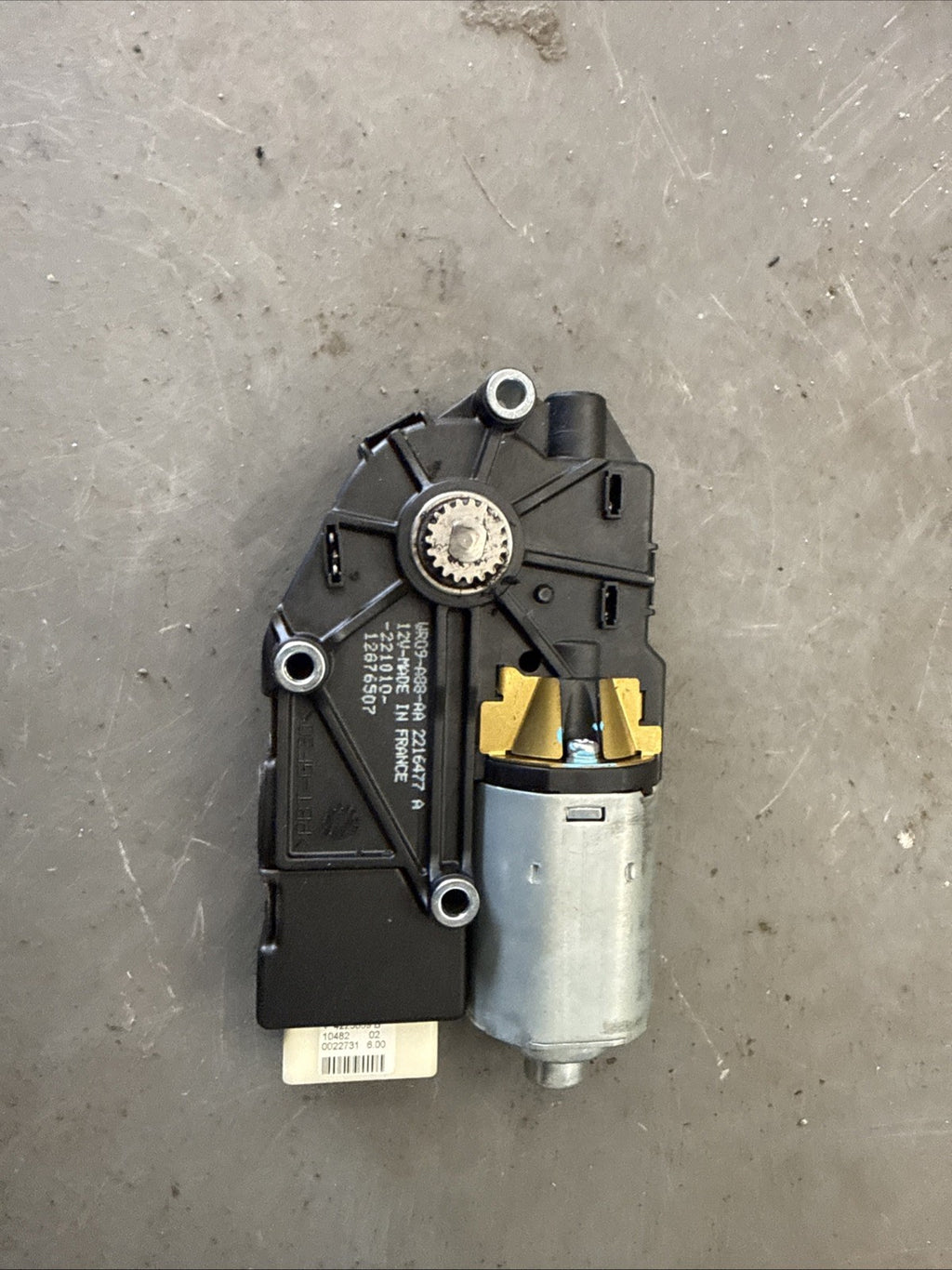 2010 JAGUAR XJ X351 PANORAMIC SUNROOF ROOF MOTOR ACTUATOR WR09-A88-AA