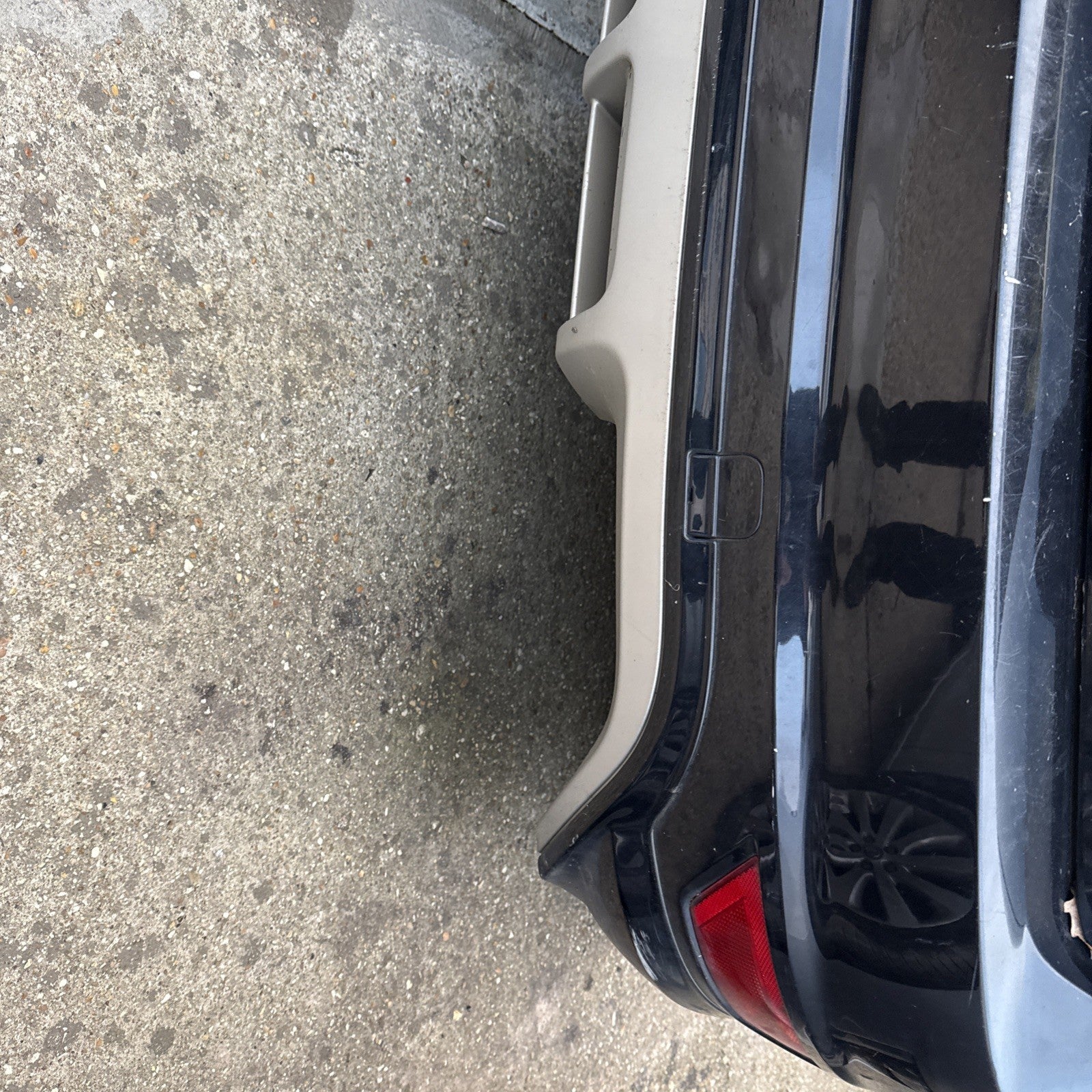 2009-2011 MK2 FL FORD FOCUS RS REAR BUMPER WITH DIFFUSER Black HATCHBACK