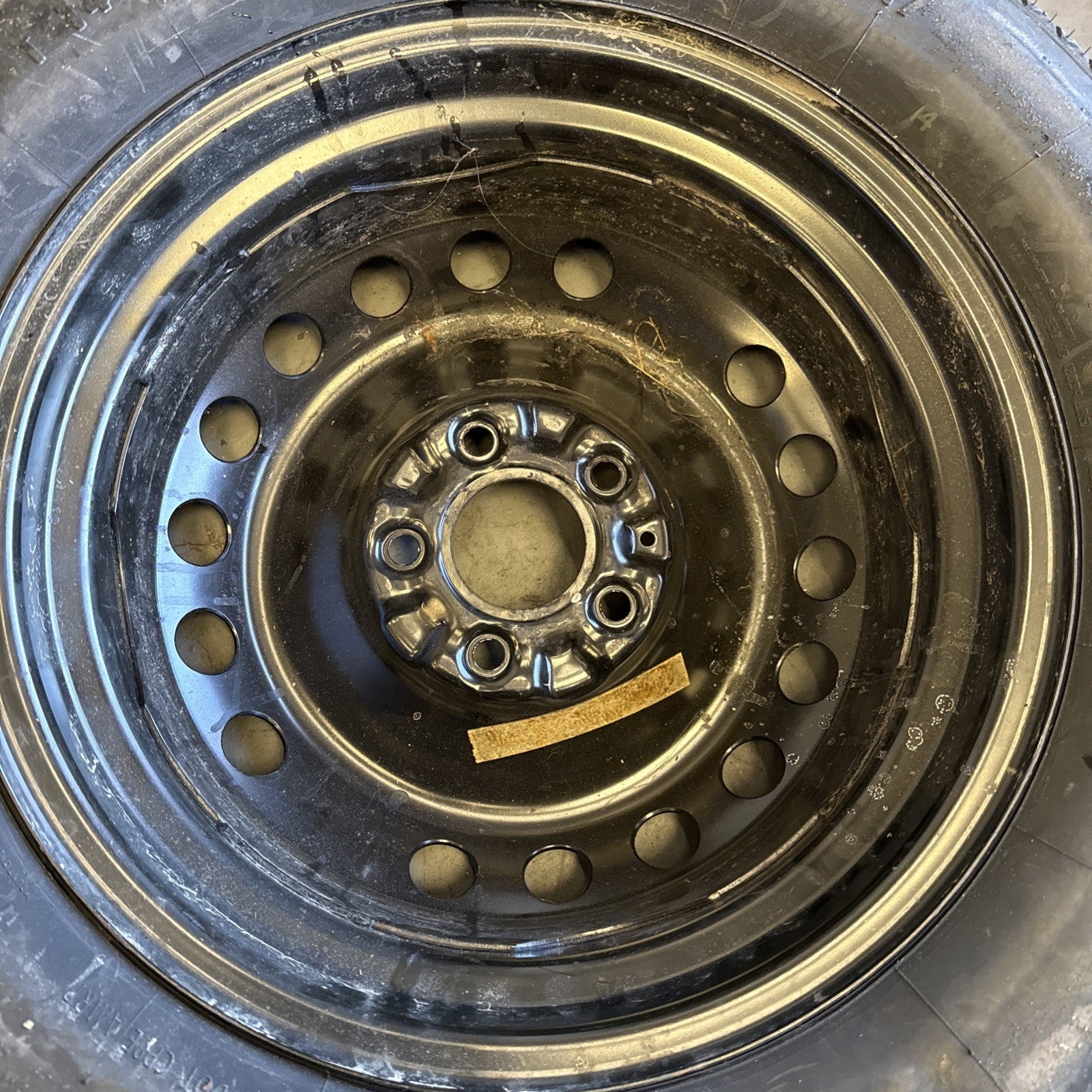 2008-2020 Nissan Qashqai Space Saver Spare Wheel & Tyre 16"