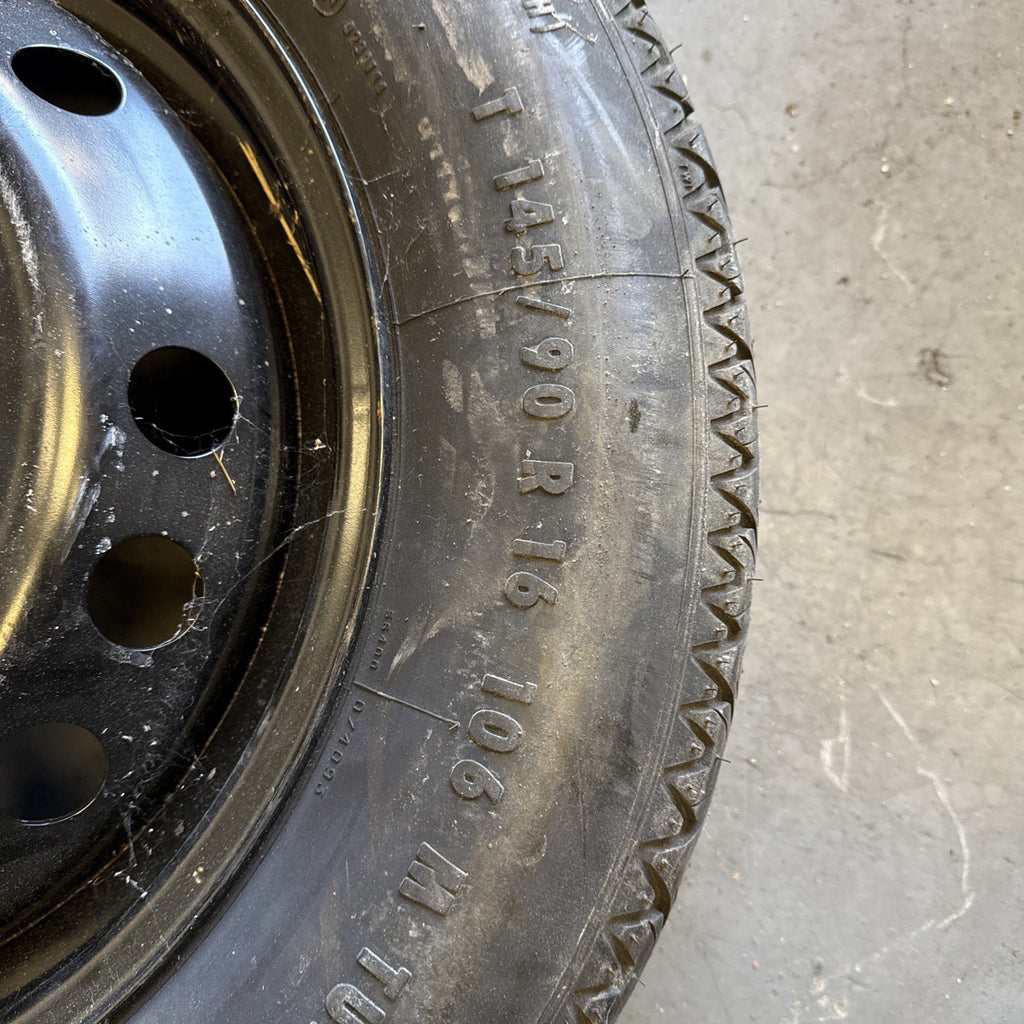 2008-2020 Nissan Qashqai Space Saver Spare Wheel & Tyre 16"