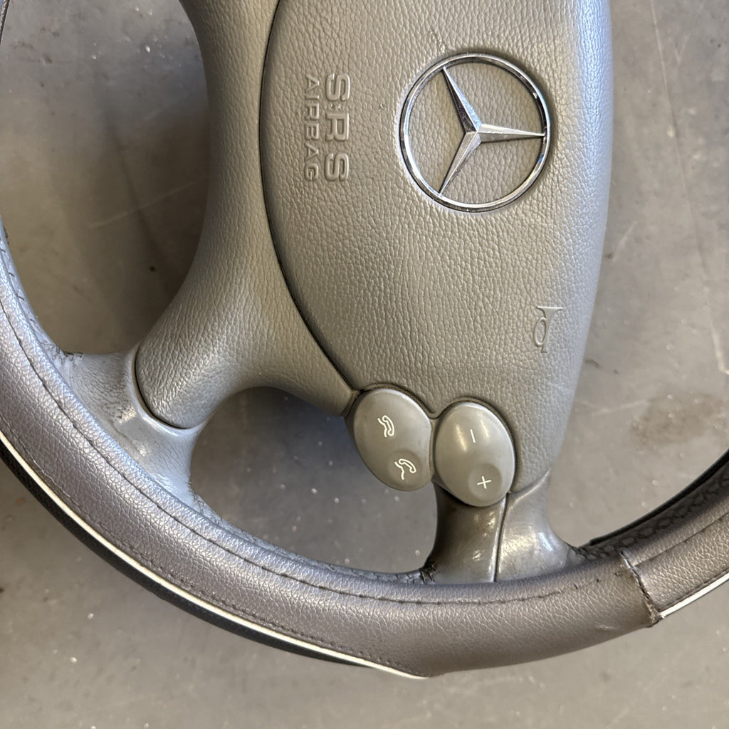 2005 MERCEDES C CLASS W203 STEERING WHEEL WITH SRS A2034600903 #2
