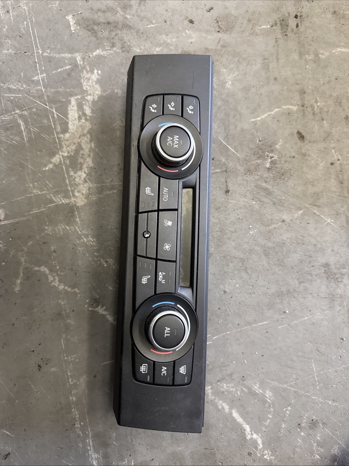2010 BMW 3 SERIES E90 HEATER CLIMATE CONTROLS SWITCH PANEL 6411 9248581-01