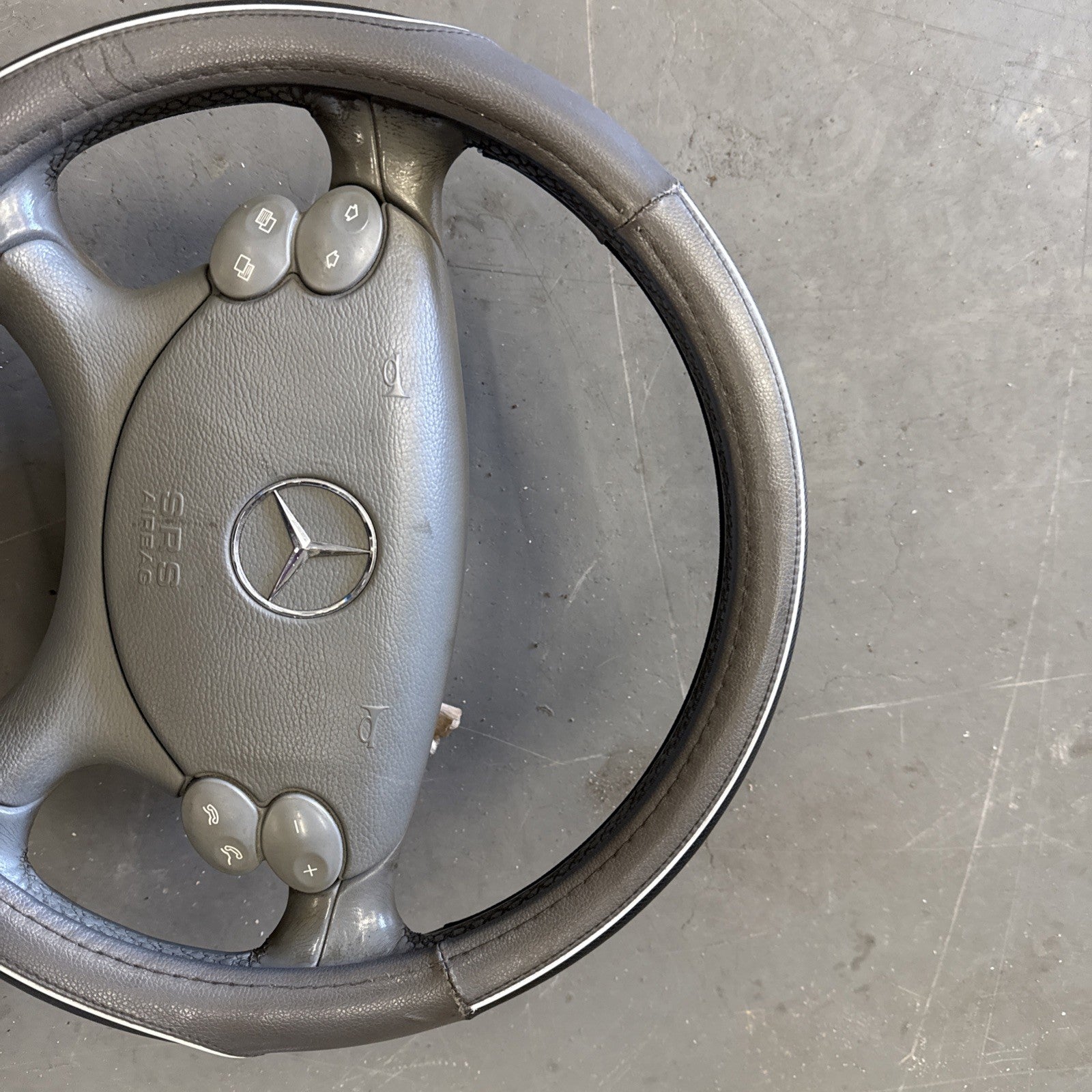 2005 MERCEDES C CLASS W203 STEERING WHEEL WITH SRS A2034600903 #2