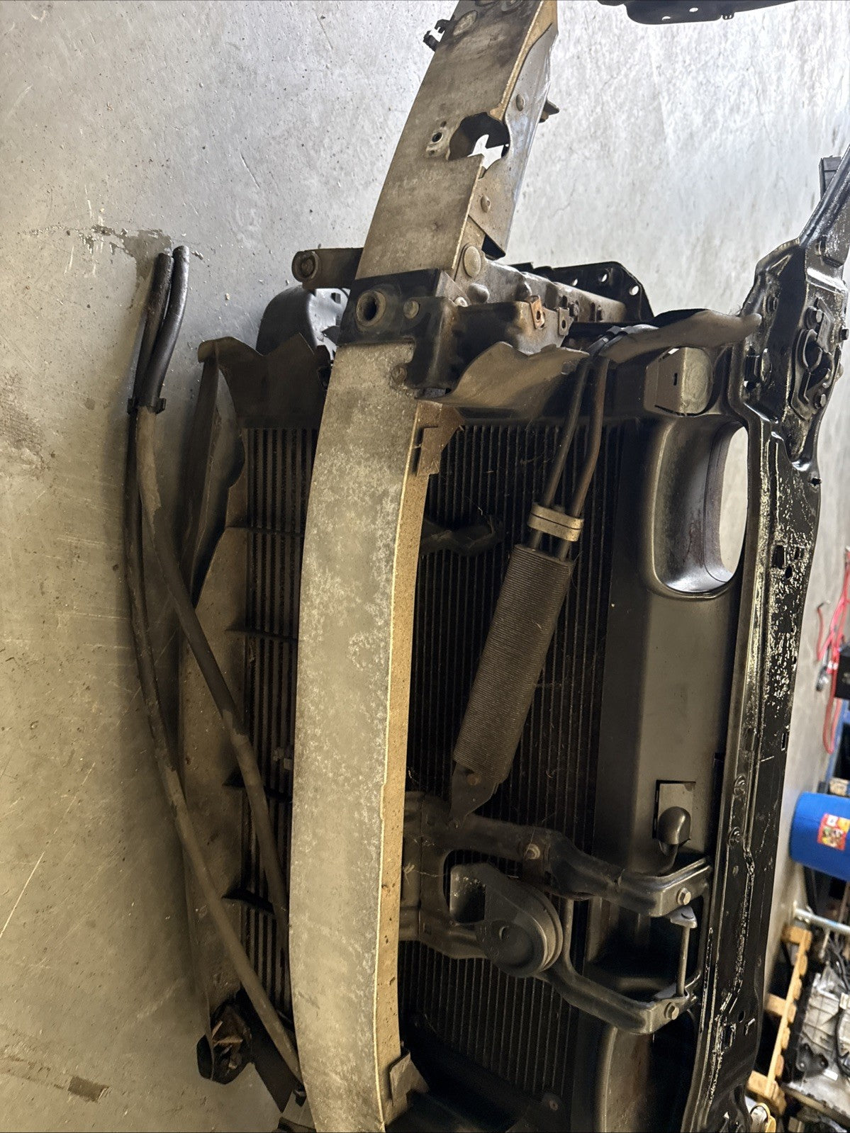 01-2007 MERCEDES C CLASS W203 1.8 Petrol  SLAM PANEL WITH RAD PACK AND CRASH BAR