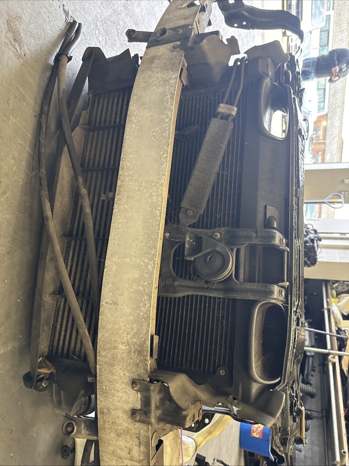 01-2007 MERCEDES C CLASS W203 1.8 Petrol  SLAM PANEL WITH RAD PACK AND CRASH BAR