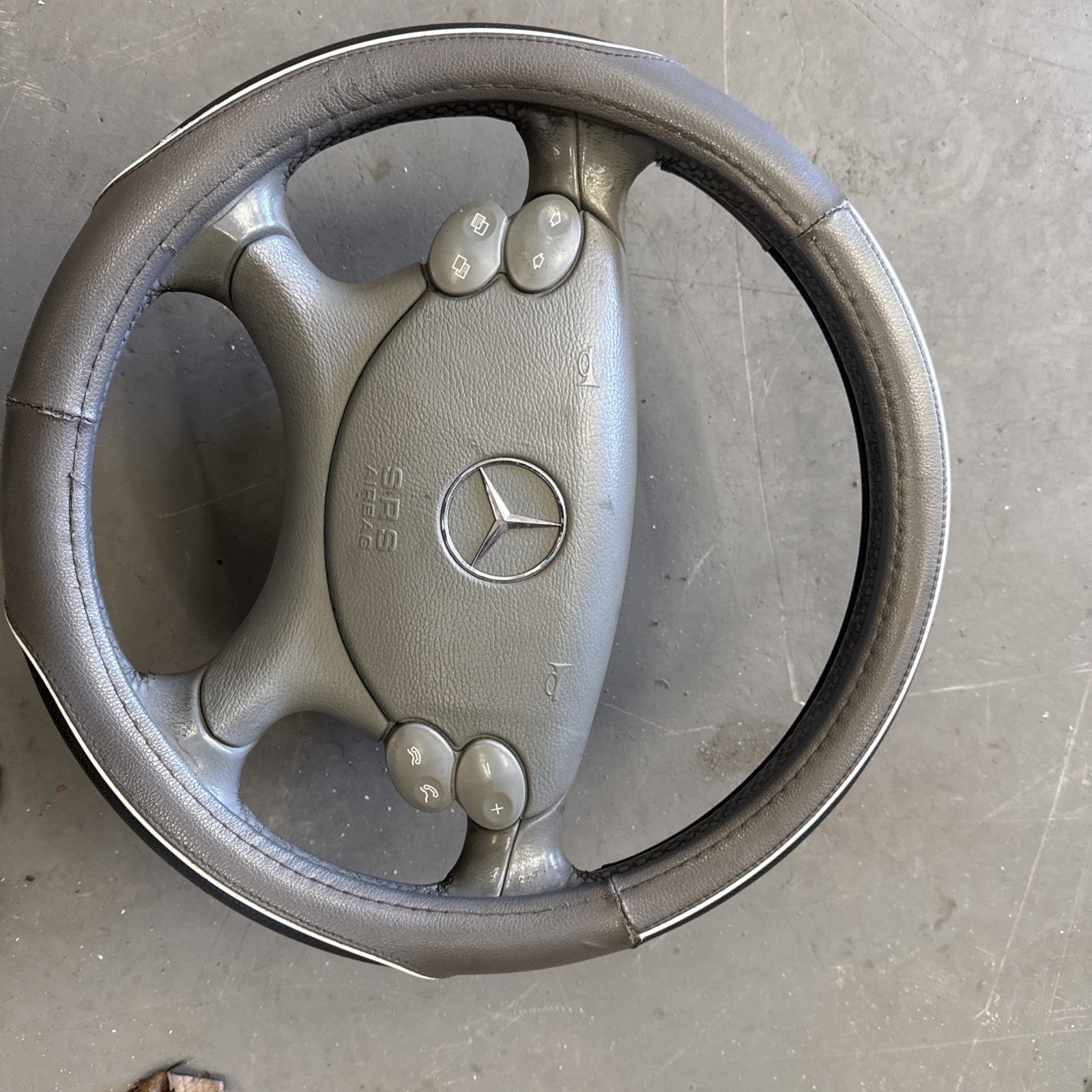 2005 MERCEDES C CLASS W203 STEERING WHEEL WITH SRS A2034600903 #2