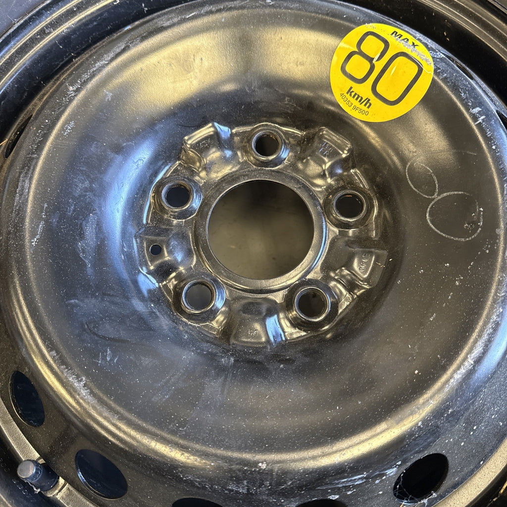 2008-2020 Nissan Qashqai Space Saver Spare Wheel & Tyre 16"