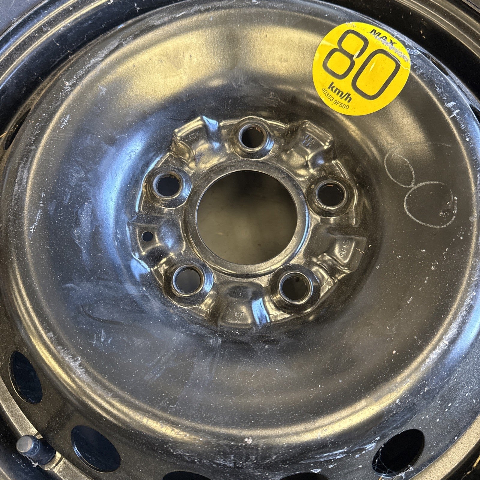 2008-2020 Nissan Qashqai Space Saver Spare Wheel & Tyre 16"