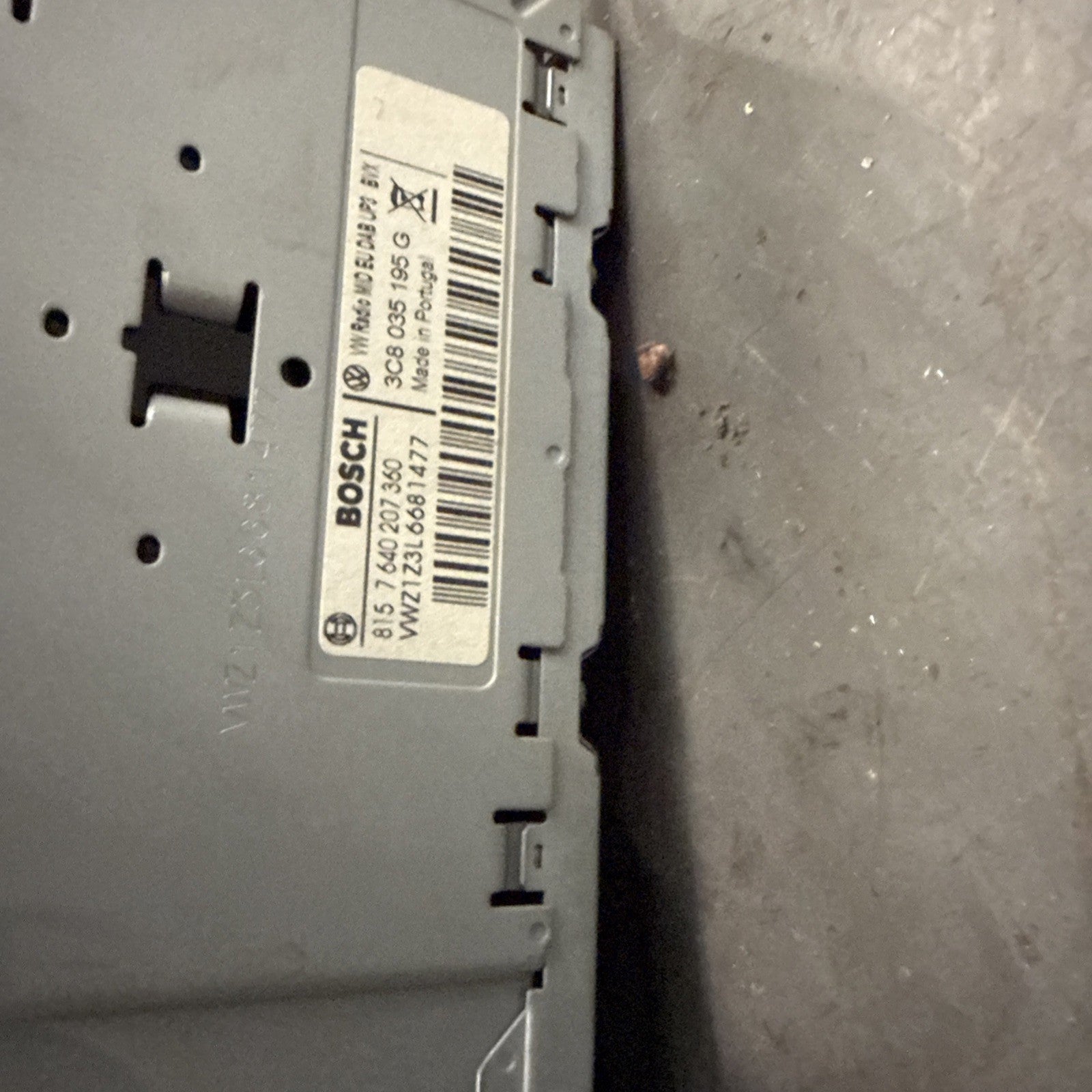 2009-2012 VOLKSWAGEN GOLF MK6 RADIO STEREO CD PLAYER HEADUNIT 3C8035195G