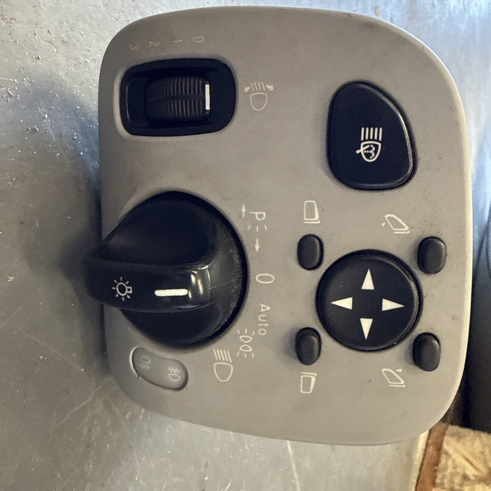 2003 MERCEDES C CLASS W203 HEADLIGHT CONTROL SWITCH A2035451104 #1