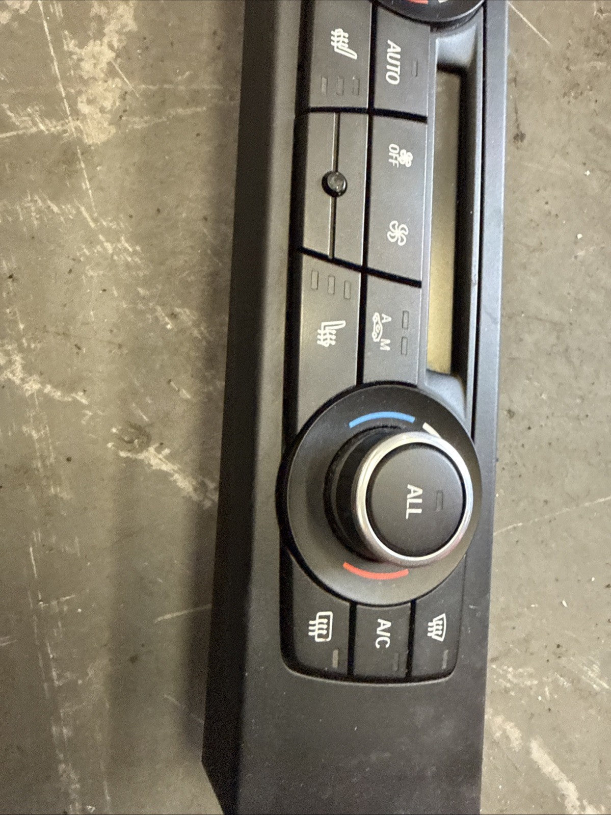 2010 BMW 3 SERIES E90 HEATER CLIMATE CONTROLS SWITCH PANEL 6411 9248581-01