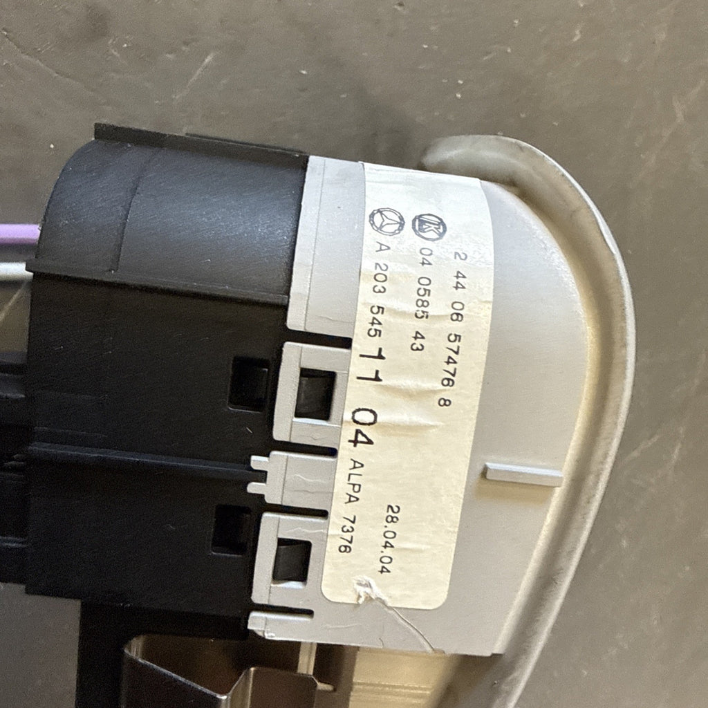 2003 MERCEDES C CLASS W203 HEADLIGHT CONTROL SWITCH A2035451104 #1
