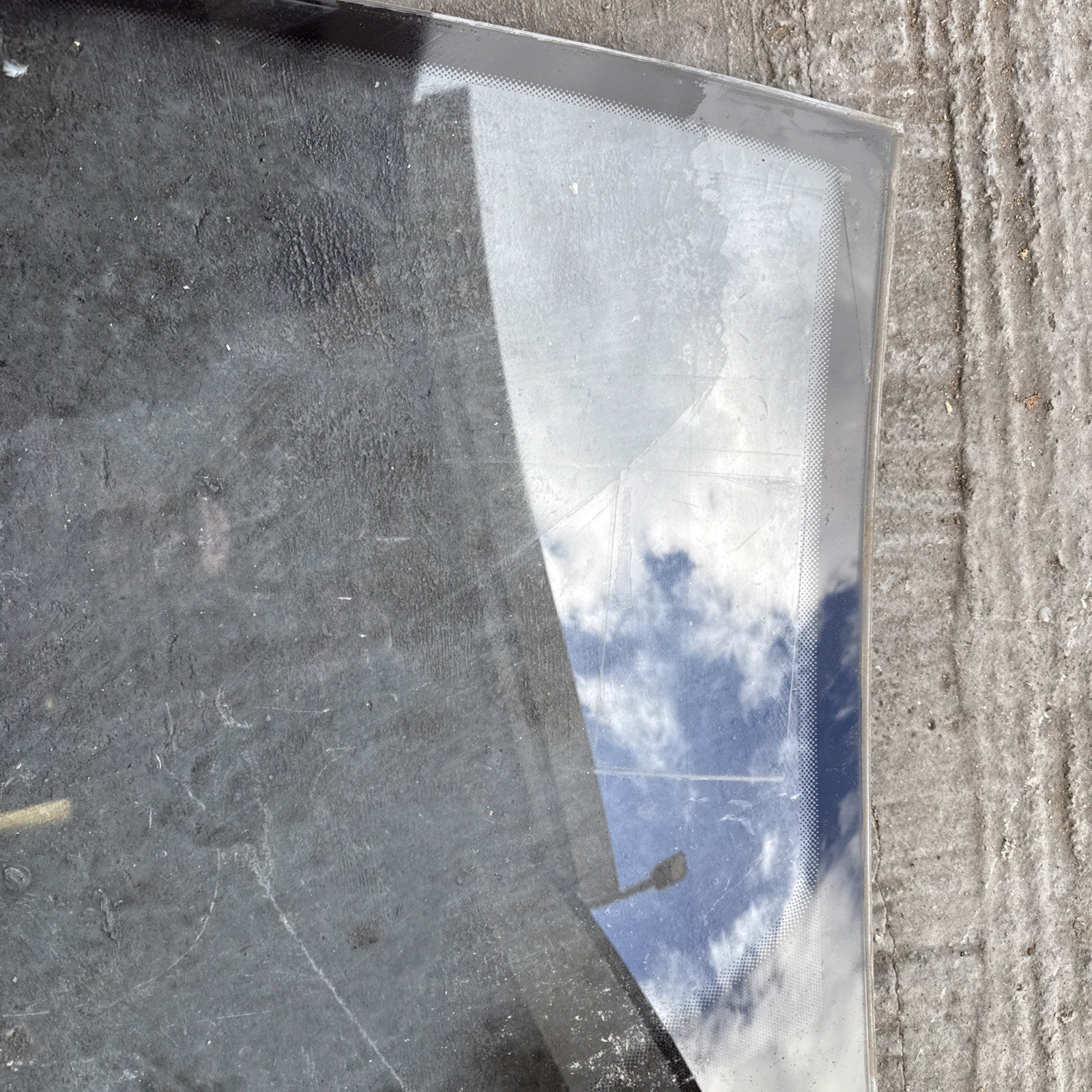 (AS) MERCEDES BENZ GENUINE W203 C COUPE PANORAMIC FRONT WINDSCREEN SCREEN GLASS