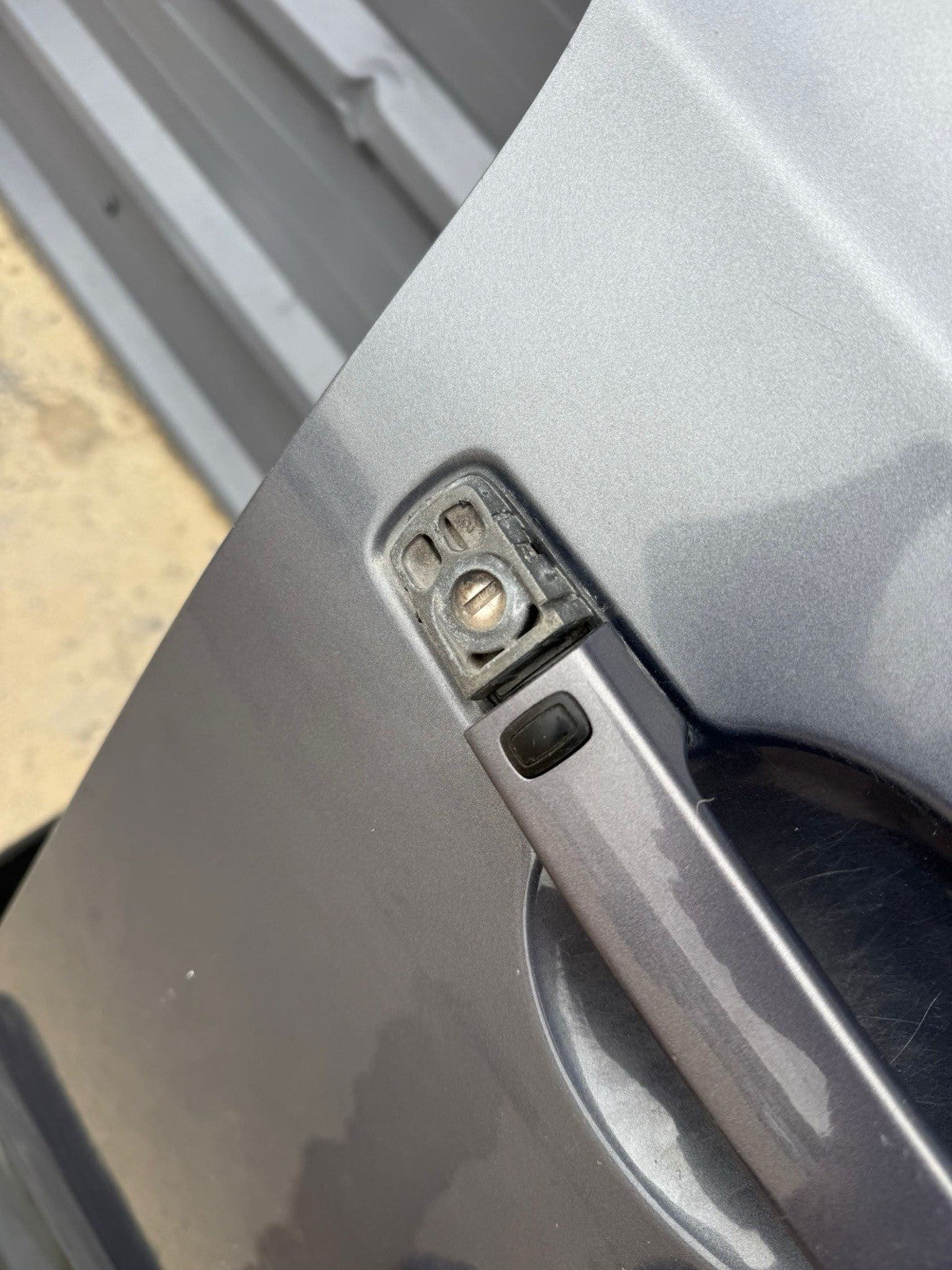 2009 NISSAN QASHQAI Hatchback Gray Drivers Right Front Door