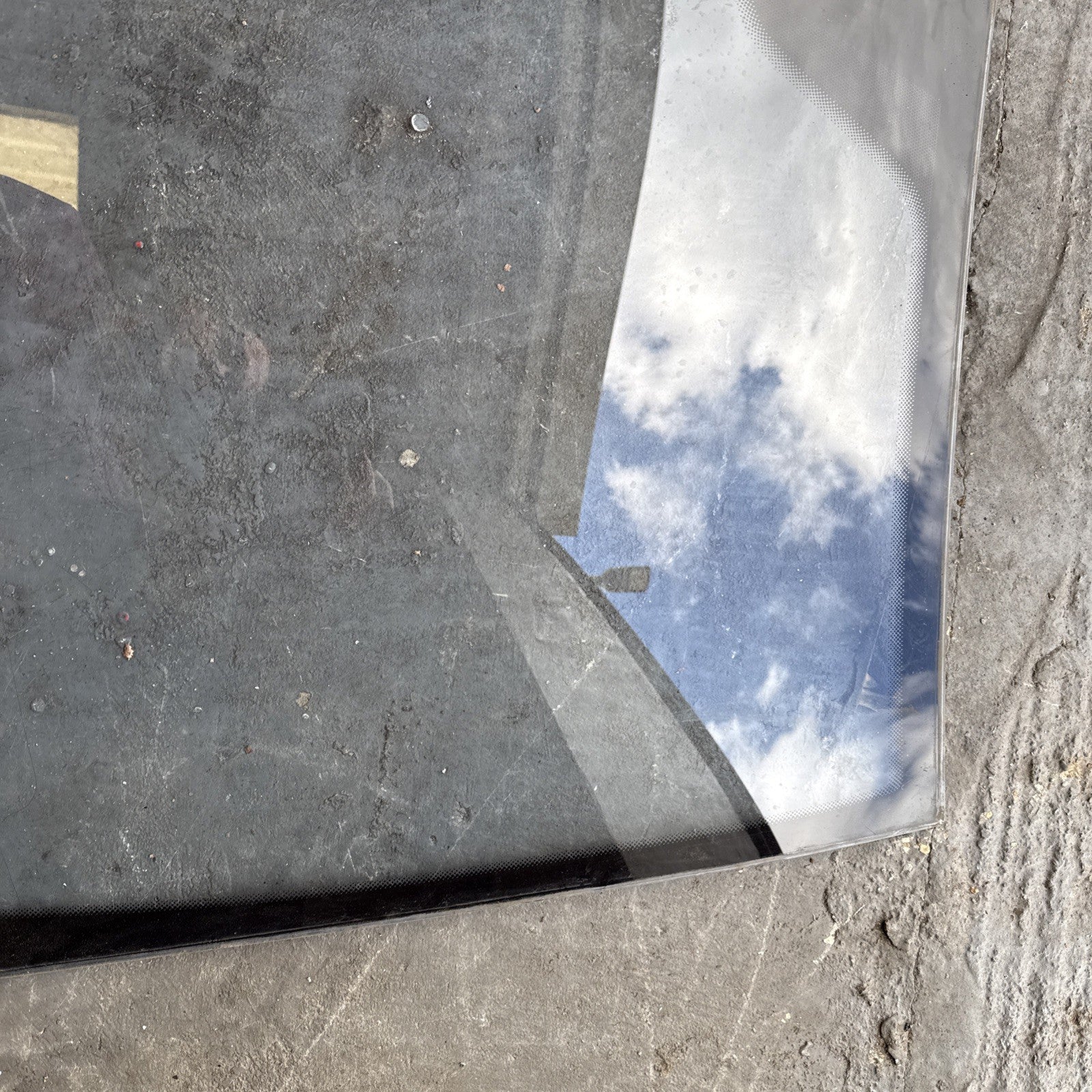 (AS) MERCEDES BENZ GENUINE W203 C COUPE PANORAMIC FRONT WINDSCREEN SCREEN GLASS